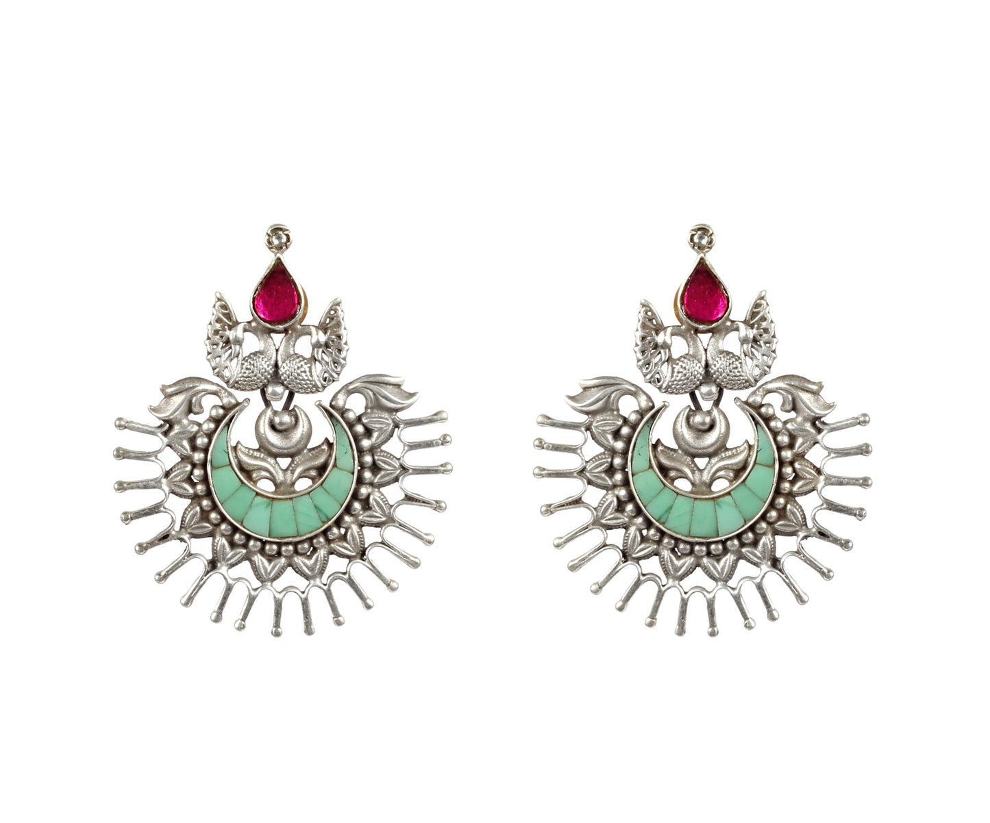 Sangeeta Boochra Silver Earrings-Earrings-Sangeeta Boochra