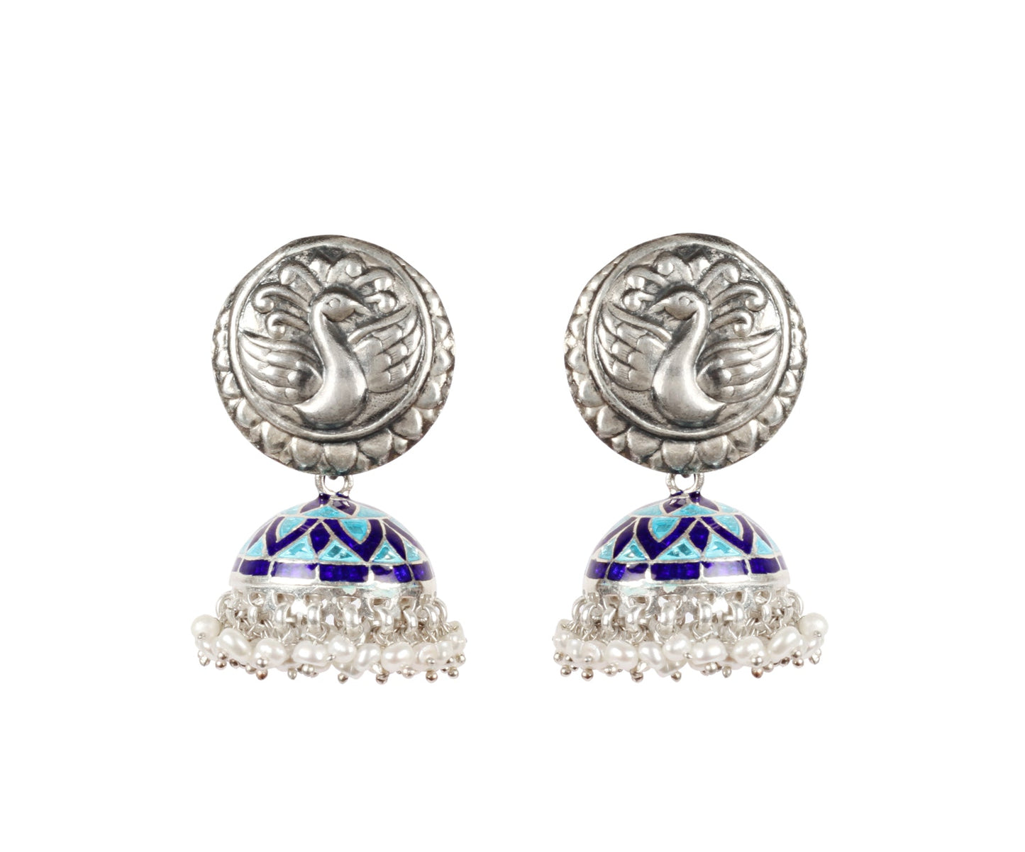 Sangeeta Boochra Silver Earrings-Earrings-Sangeeta Boochra