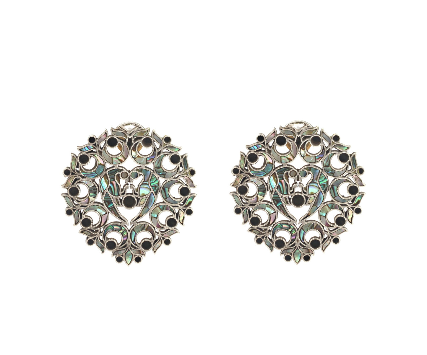 Sangeeta Boochra Tribal Silver Earrings-Earrings-Sangeeta Boochra