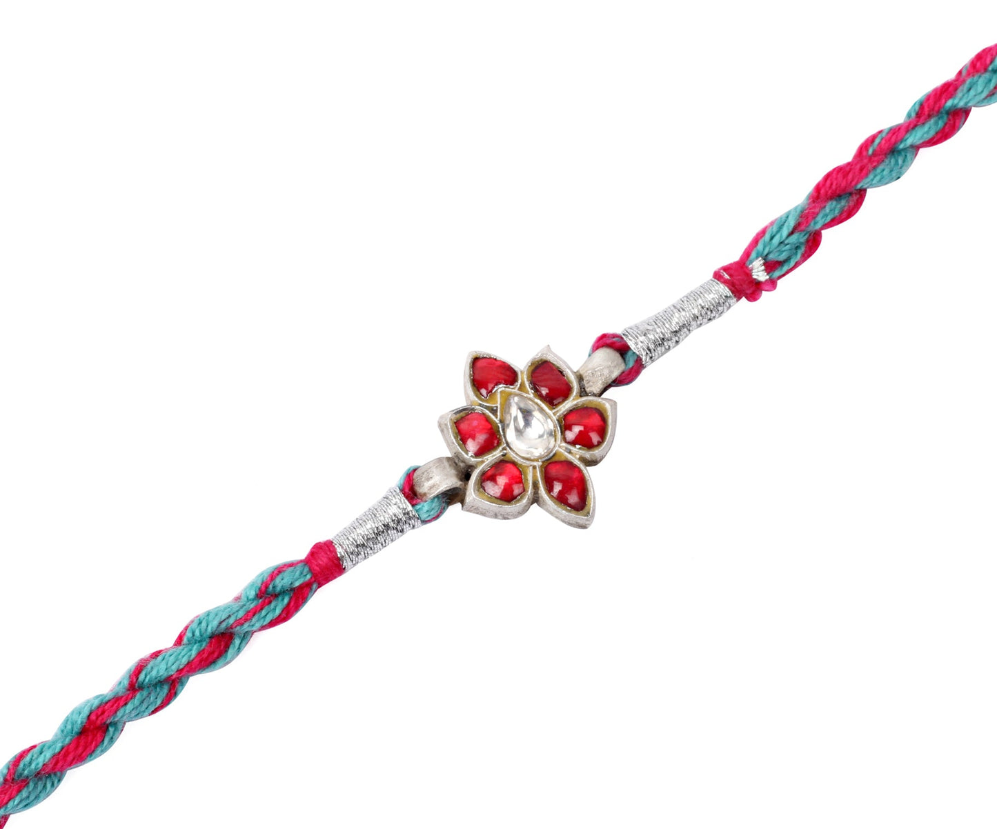 Sangeeta Boochra Silver Rakhi-Rakhi-Sangeeta Boochra