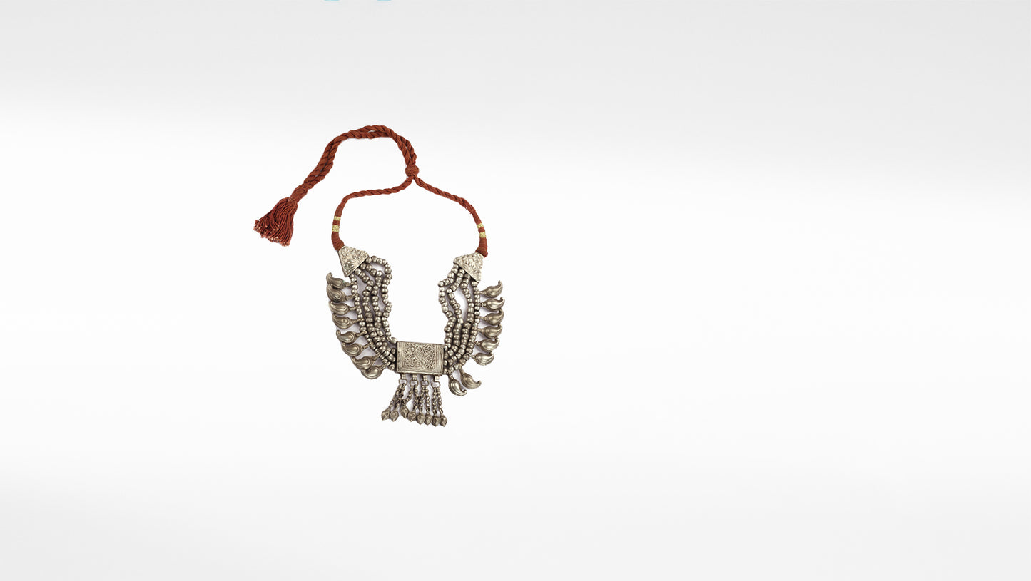 Sangeeta Boochra Silver Necklace
