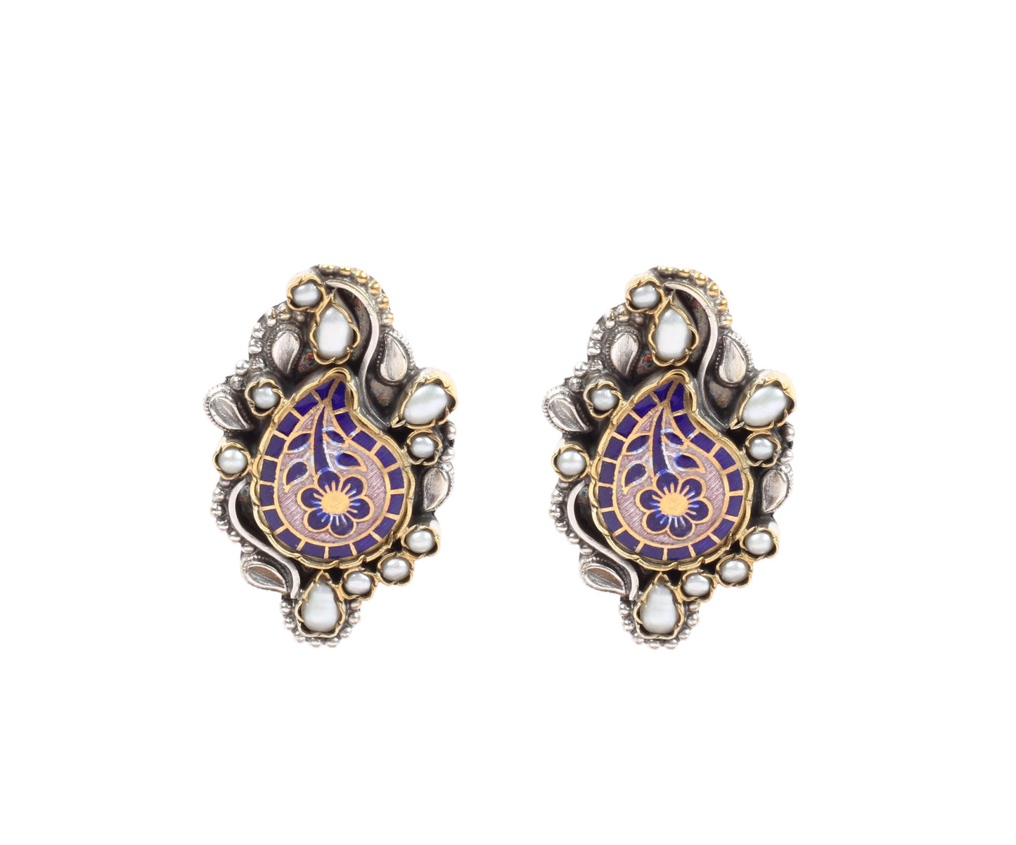 Sangeeta Boochra Silver Earrings-Earrings-Sangeeta Boochra