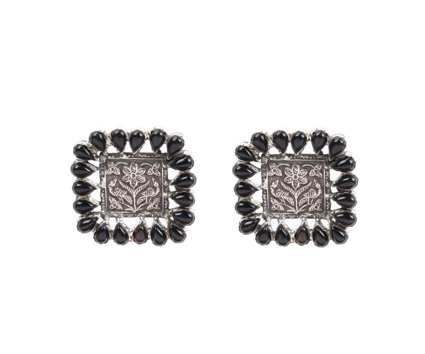 Sangeeta Boochra Silver Earrings-Earrings-Sangeeta Boochra