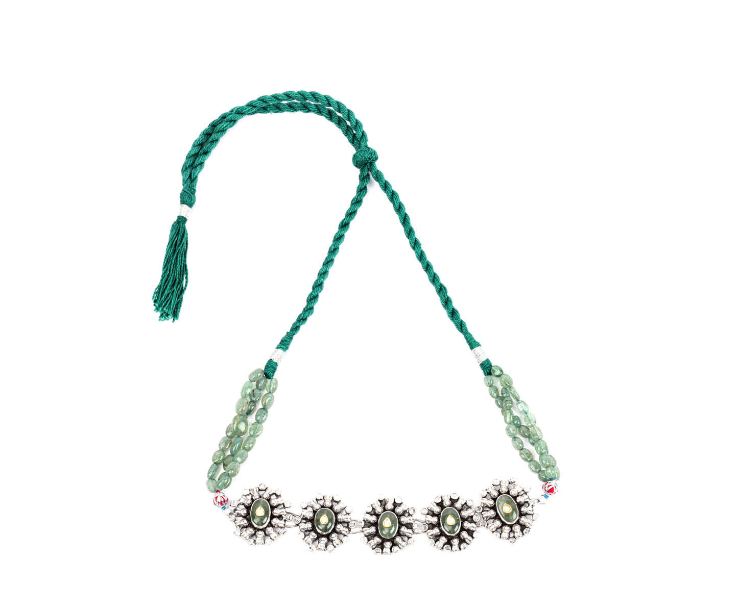 Sangeeta Boochra Silver Choker-Choker-Sangeeta Boochra