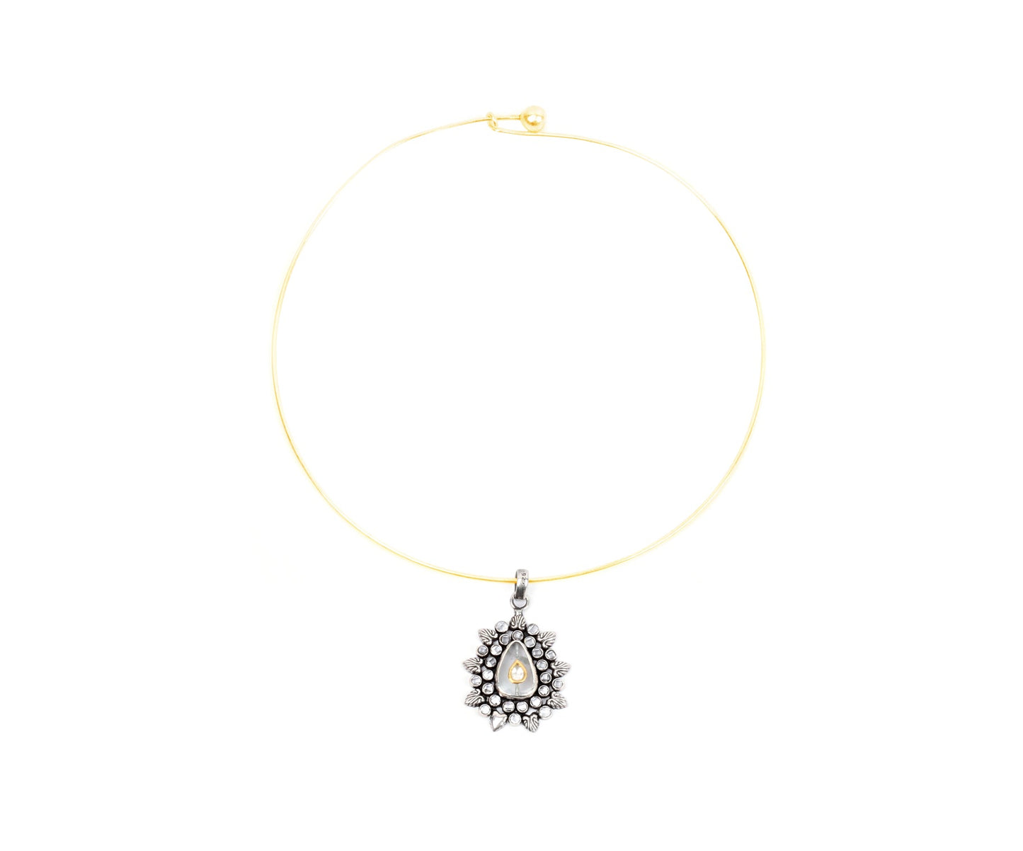 Sangeeta Boochra Silver Pendant-Pendant-Sangeeta Boochra