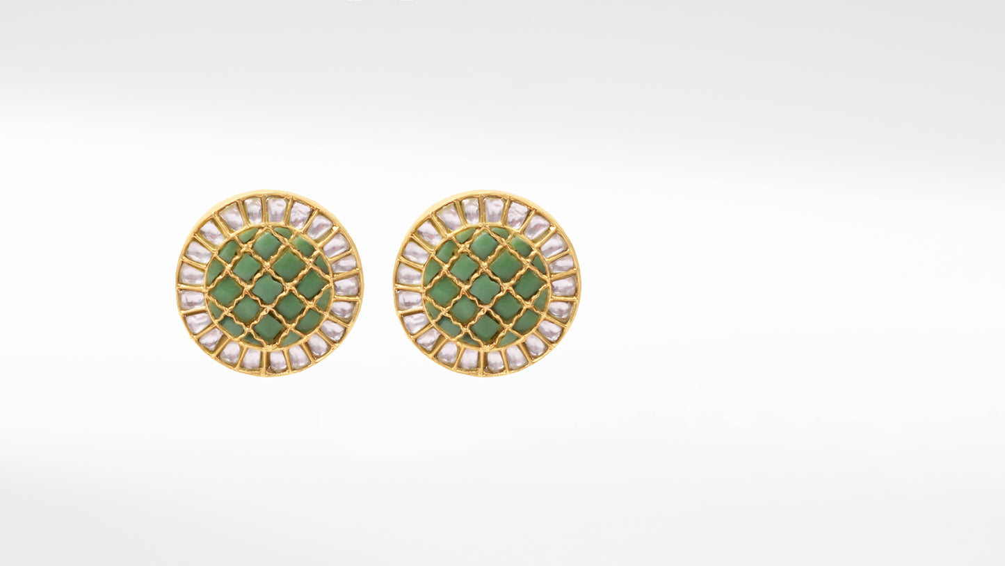Sangeeta Boochra Gold Plated Earrings
