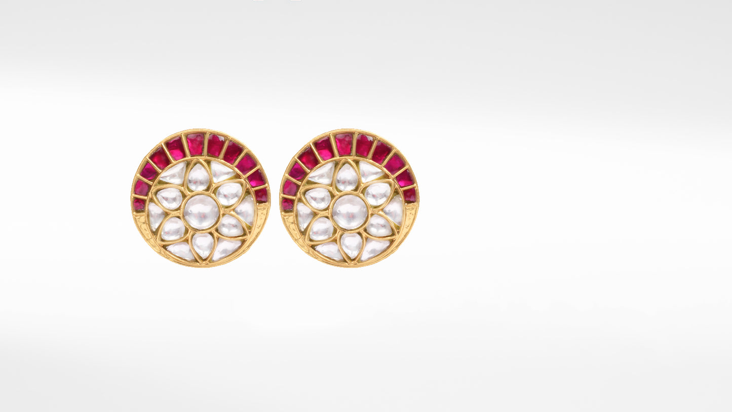 Sangeeta Boochra Gold Plated Earrings
