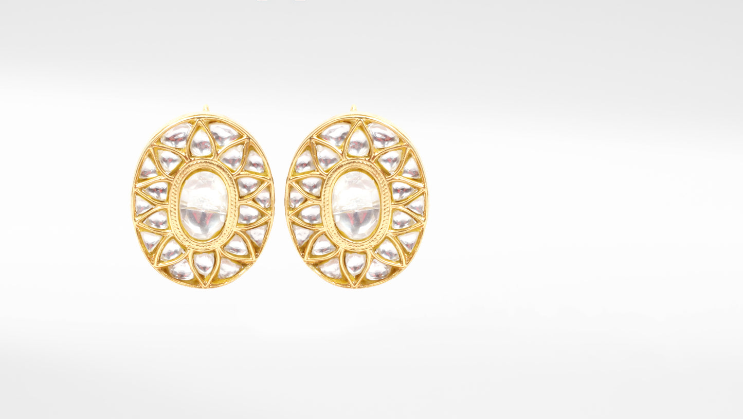 Sangeeta Boochra Gold Plated Earrings