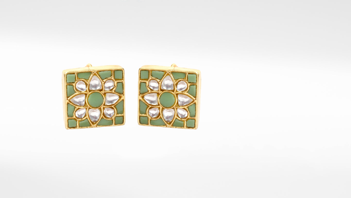 Sangeeta Boochra Gold Plated Earrings