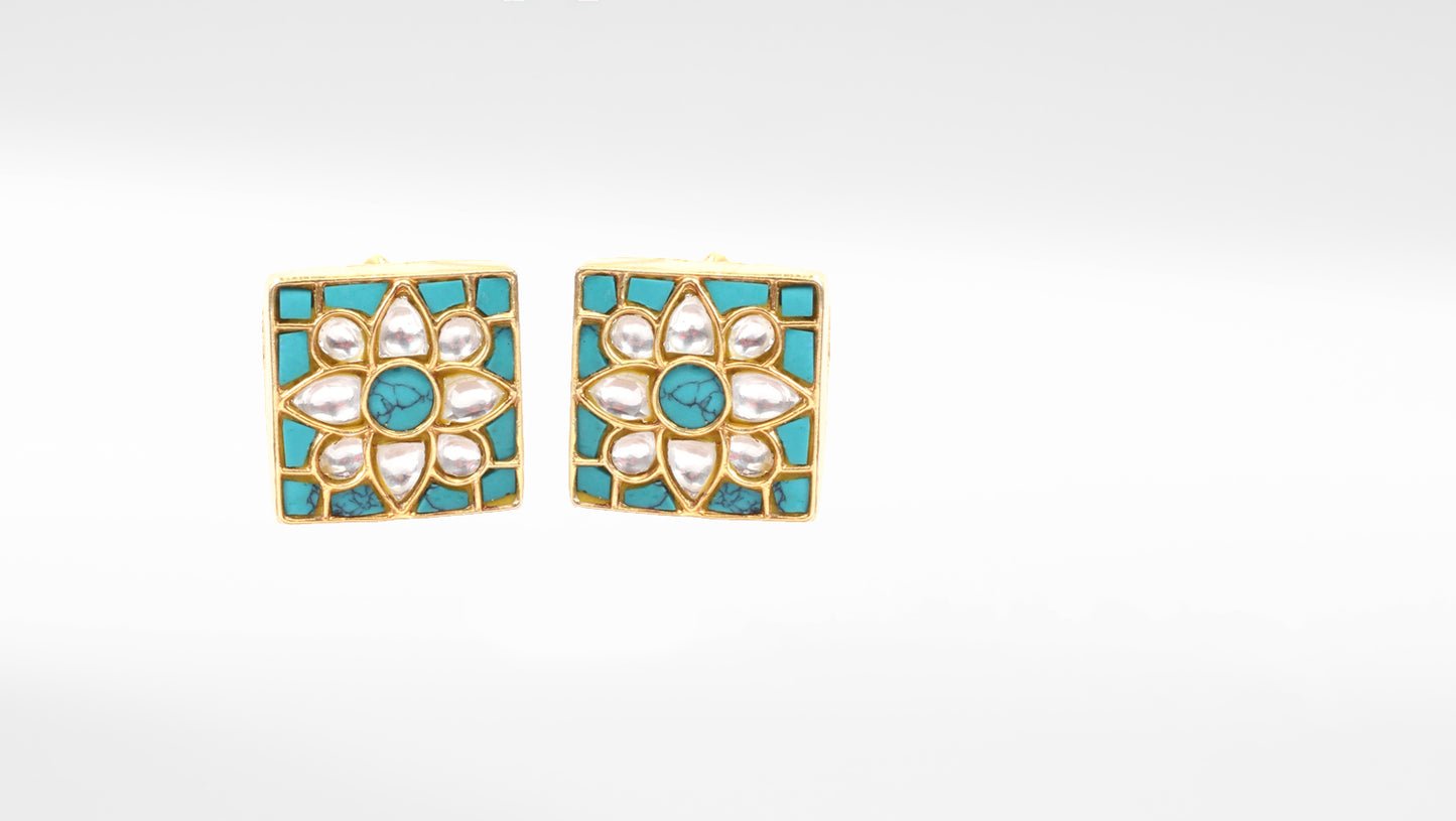 Sangeeta Boochra Gold Plated Earrings