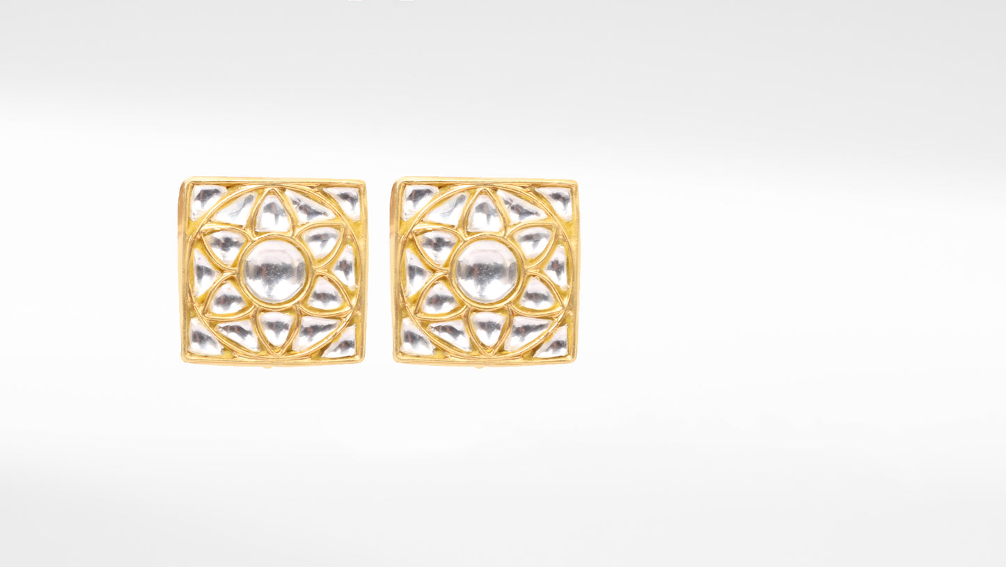 Sangeeta Boochra Gold Plated Earrings