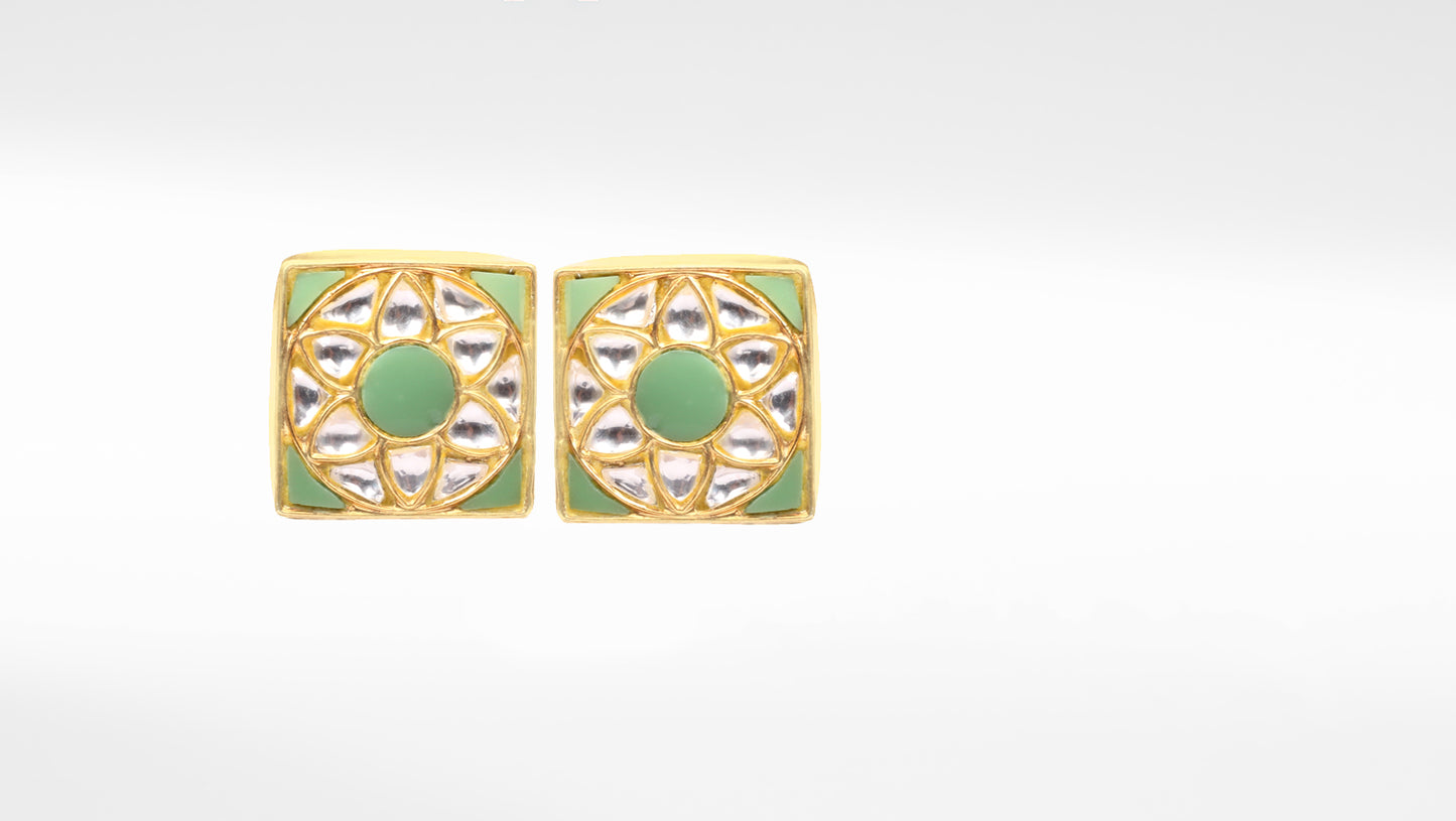Sangeeta Boochra Gold Plated Earrings