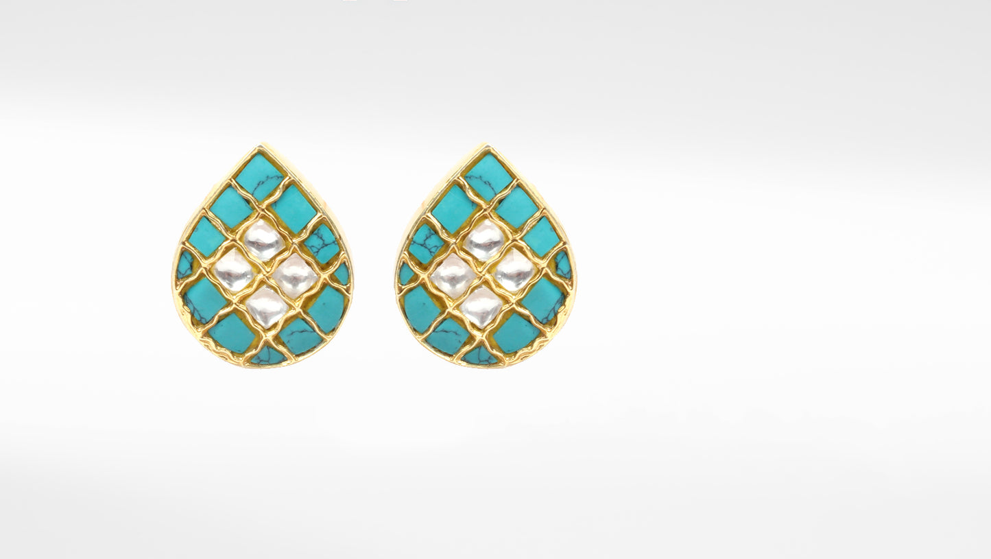 Sangeeta Boochra Gold Plated Earrings