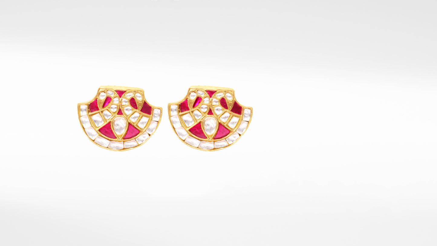 Sangeeta Boochra Gold Plated Earrings
