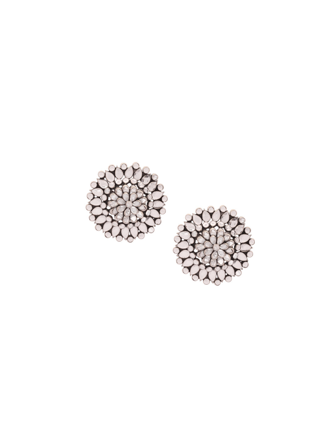 Sangeeta Boochra Silver Earrings-Earrings-Sangeeta Boochra