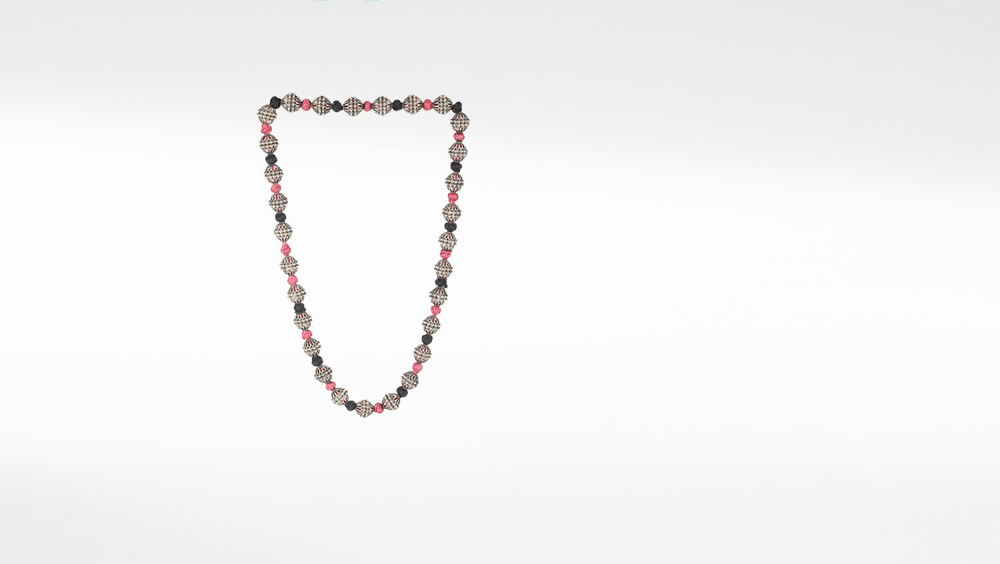 Aalia Handcrafted Silver Necklace