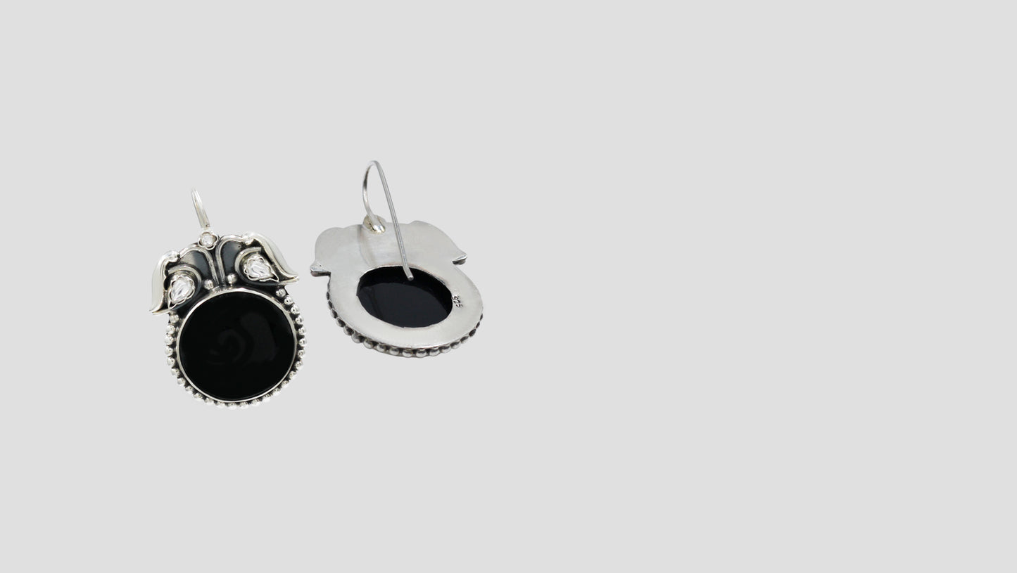 Silver Earrings of Elegance and Fine Craftsmanship