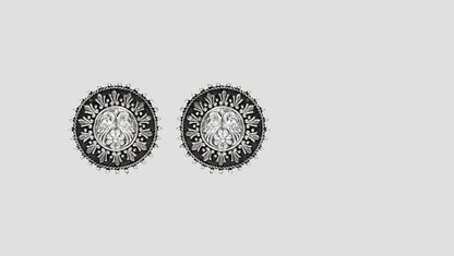 Oxidised Handcrafted Silver Earrings – Sangeeta Boochra
