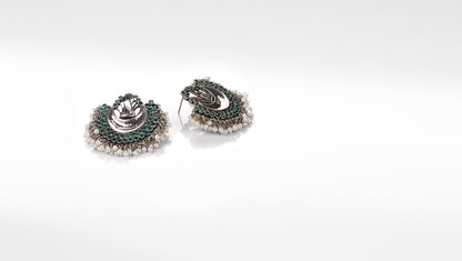 Sangeeta Boochra Silver Earrings