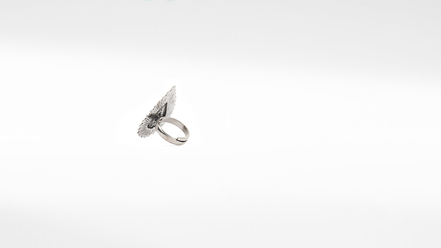 Sangeeta Boochra Silver Ring