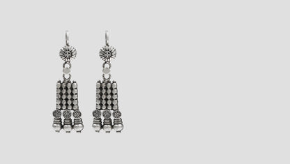 Bohemian Charm Silver Earrings – Sangeeta Boochra