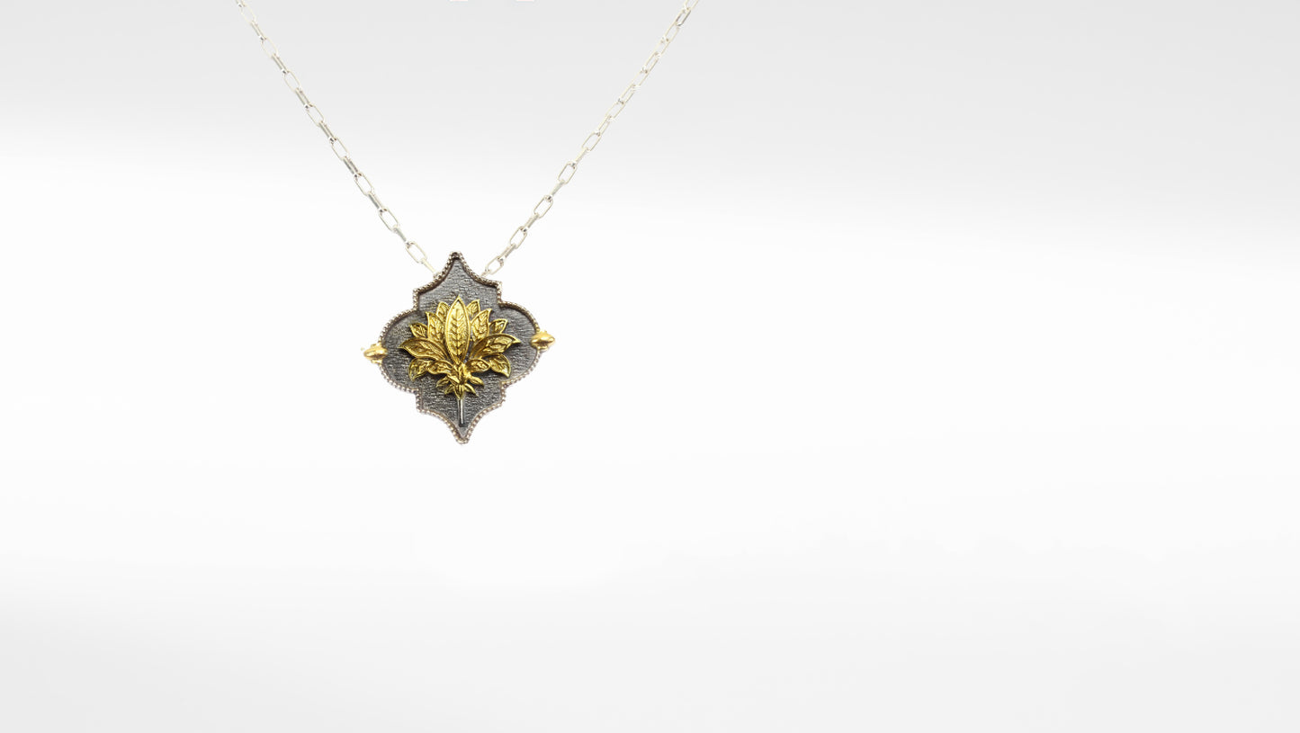 Anantaya - Silver Handcrafted Pendant