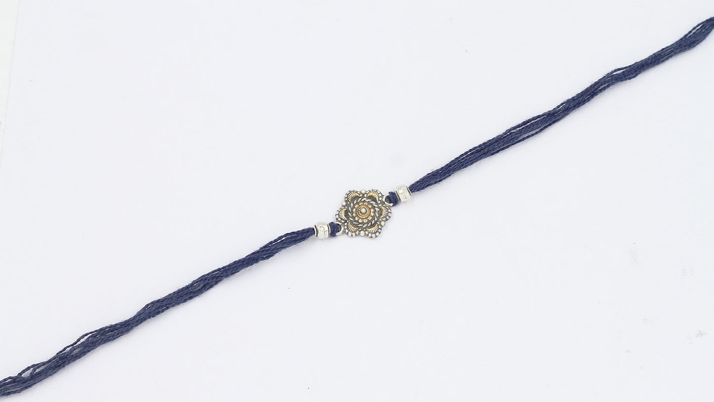 Sangeeta Boochra "925 Sterling Silver Rakhi: Timeless Bond"