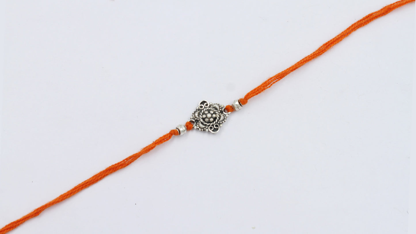 Sangeeta Boochra "925 Sterling Silver Rakhi: Timeless Bond"