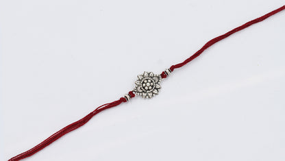 Sangeeta Boochra "925 Sterling Silver Rakhi: Timeless Bond"