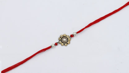 Sangeeta Boochra "925 Sterling Silver Rakhi: Timeless Bond"