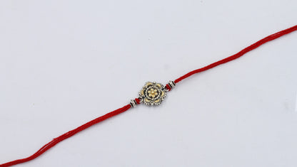 Sangeeta Boochra "925 Sterling Silver Rakhi: Timeless Bond"