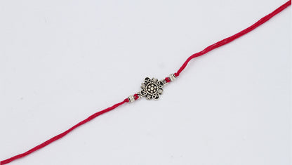 Sangeeta Boochra "925 Sterling Silver Rakhi: Timeless Bond"