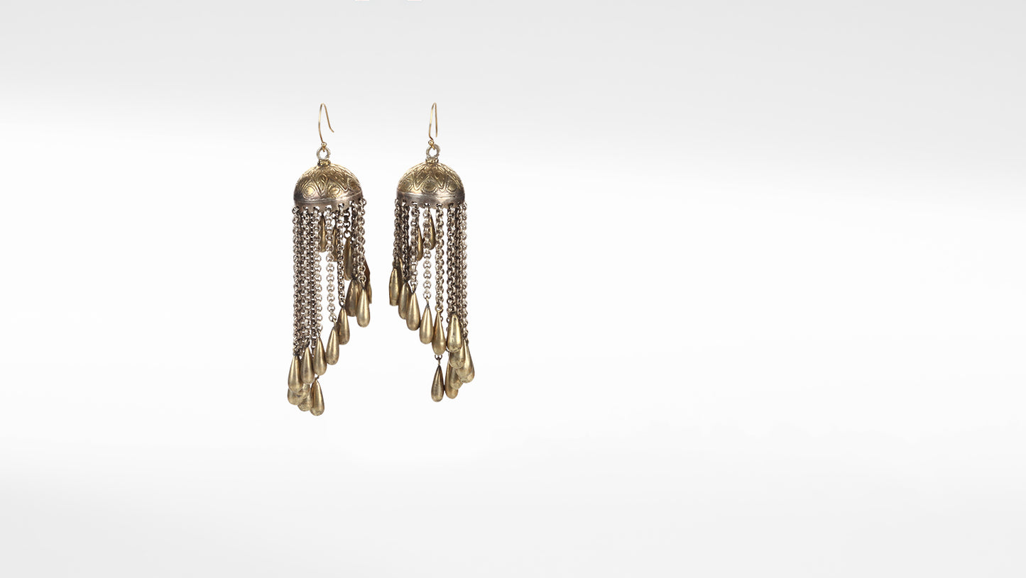 Sangeeta Boochra Silver Earrings