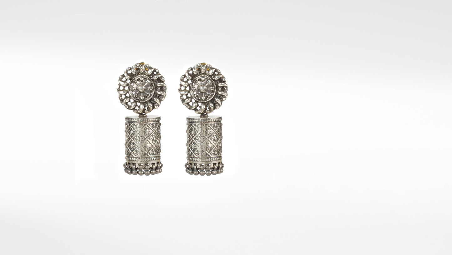 Sangeeta Boochra Silver Earrings