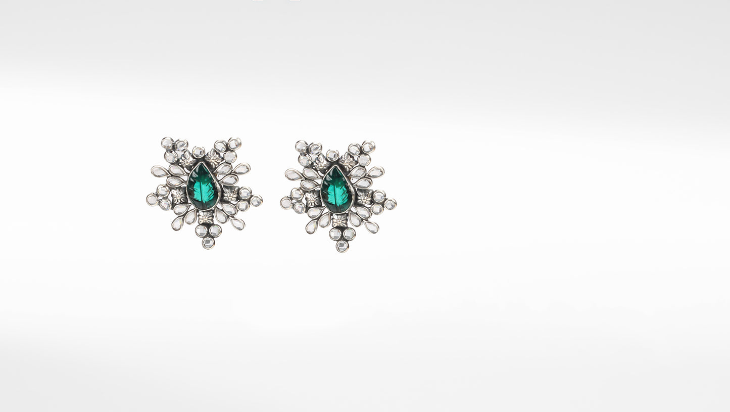 Sangeeta Boochra Silver Earrings