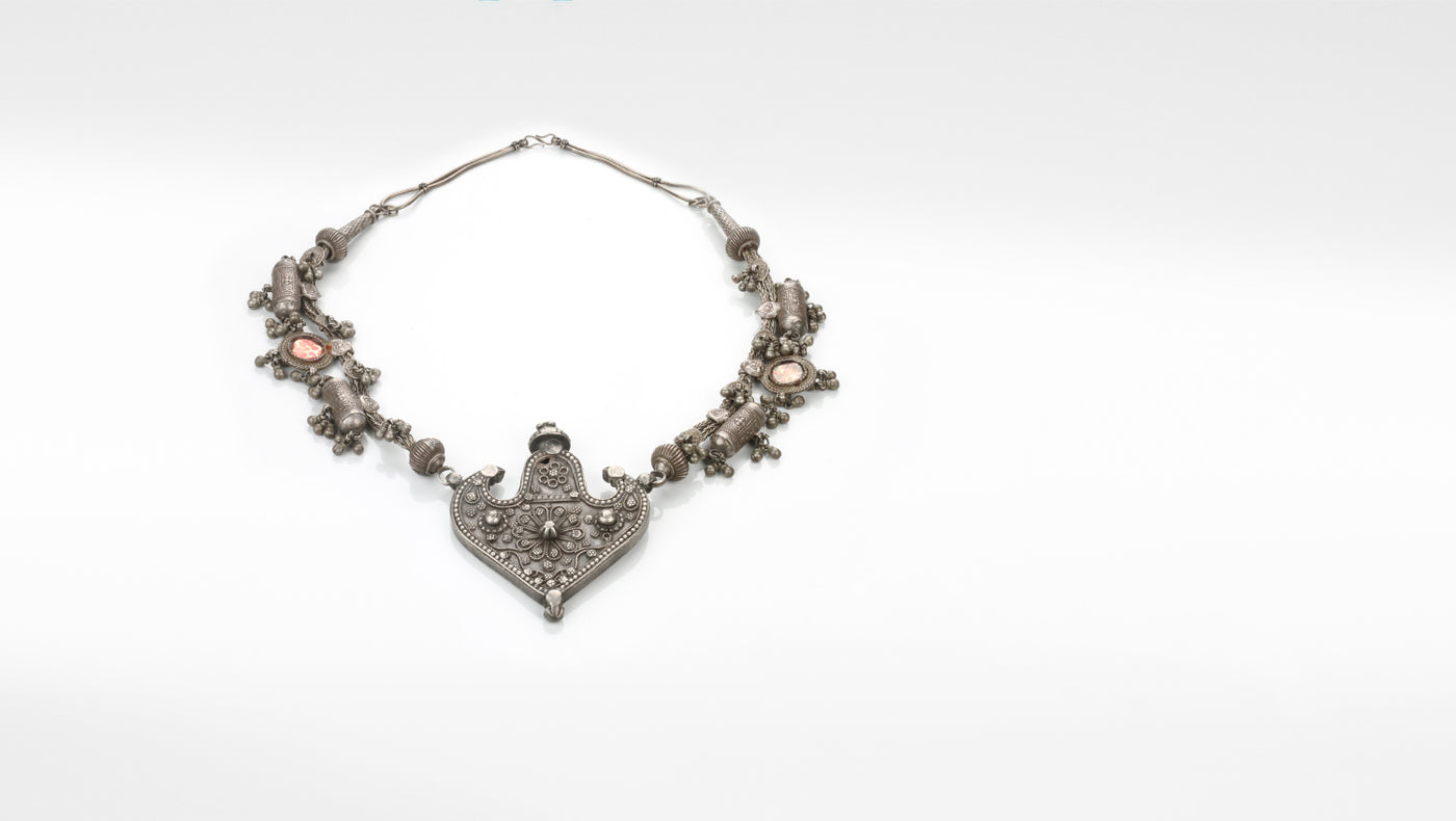 Sangeeta Boochra Silver Necklace