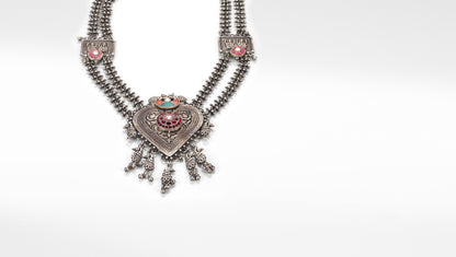 Sangeeta Boochra Silver Necklace