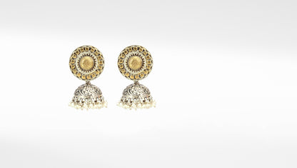 Sangeeta Boochra Silver Earrings