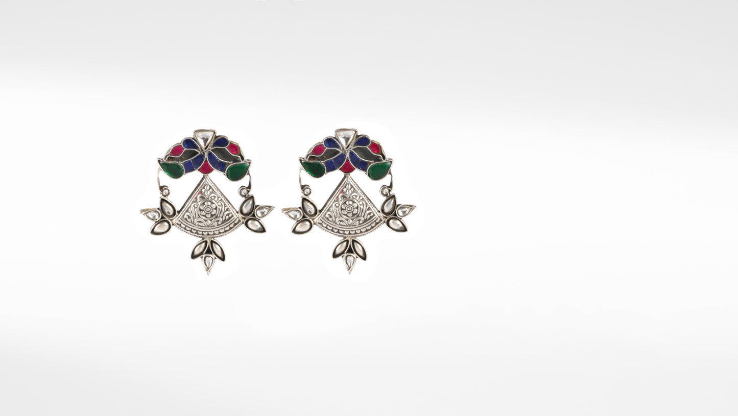 Sangeeta Boochra Silver Earrings