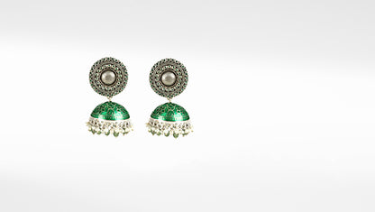 Sangeeta Boochra Silver Earrings