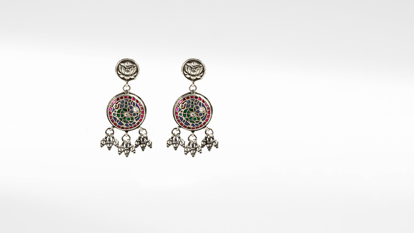 Sangeeta Boochra Silver Earrings