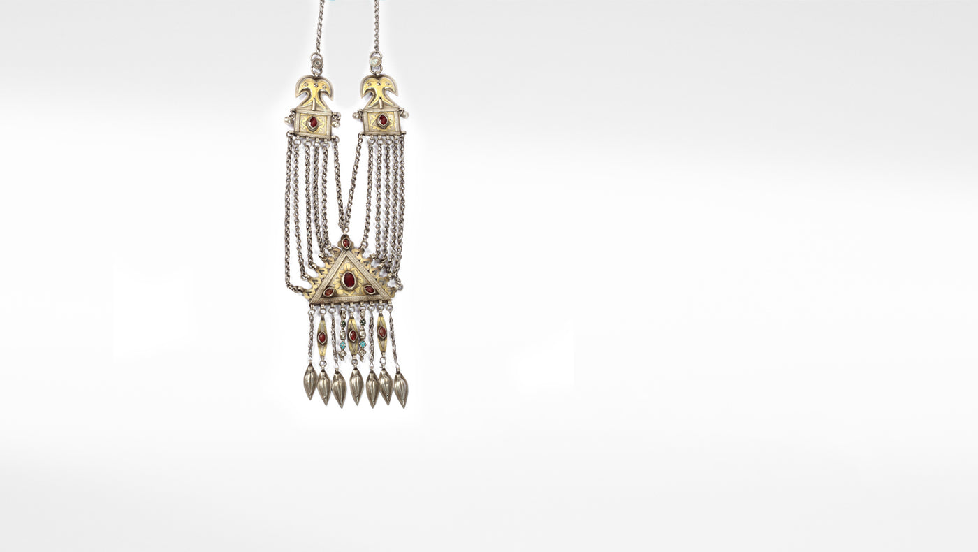 Sangeeta Boochra Silver Necklace