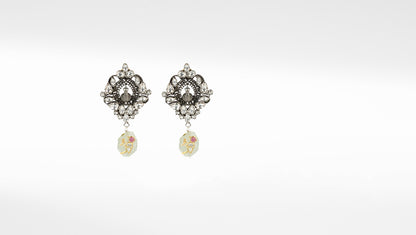 Sangeeta Boochra Silver Earrings