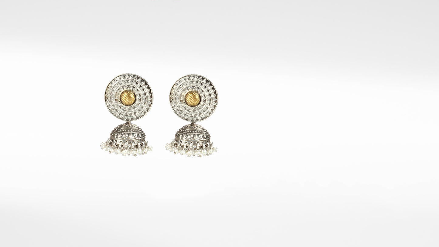 Sangeeta Boochra Silver Earrings