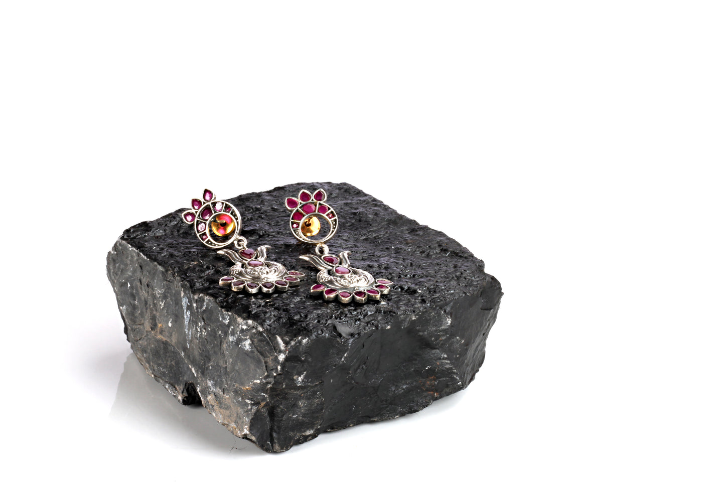 Sangeeta Boochra Silver Earrings