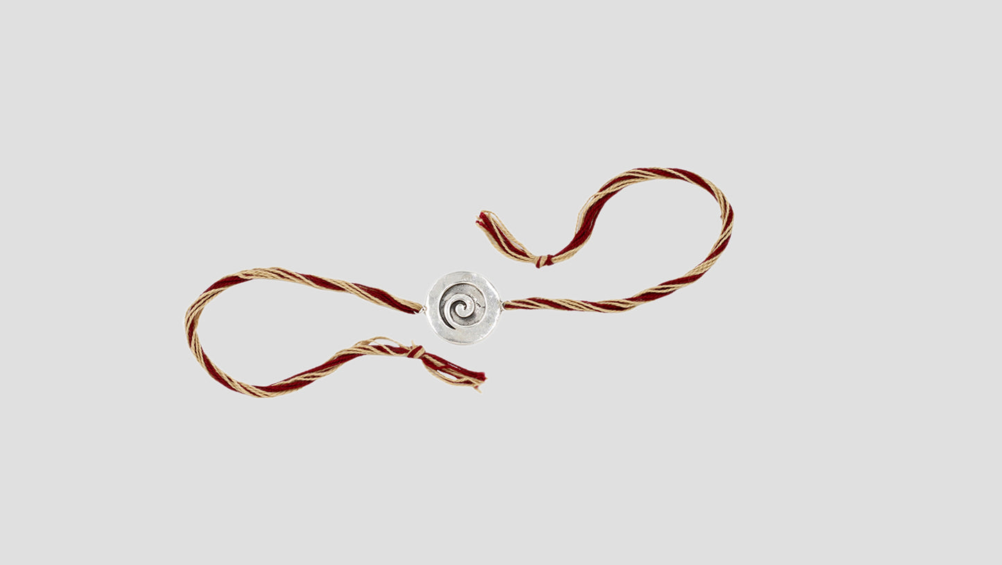 Heritag Silver Rakhi in Silver by Sangeeta Boochra