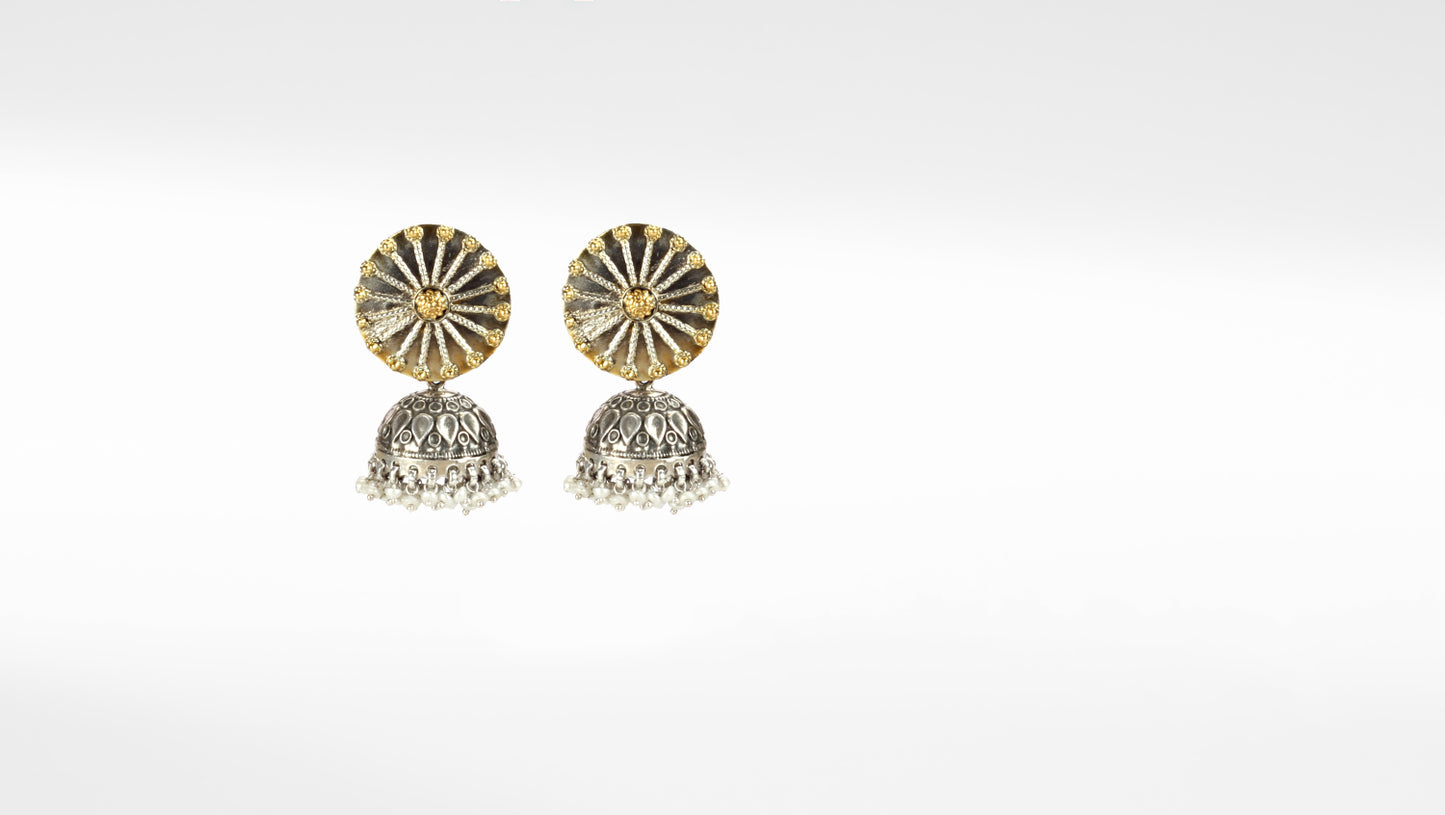 Sangeeta Boochra Silver Earrings