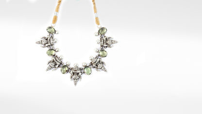 Sangeeta Boochra Silver Necklace