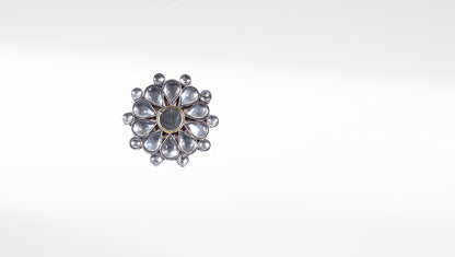 Sangeeta Boochra Silver Ring