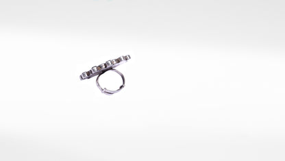 Sangeeta Boochra Silver Ring